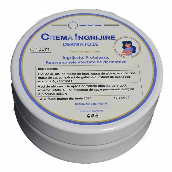 Crema ingrijire dermatoze