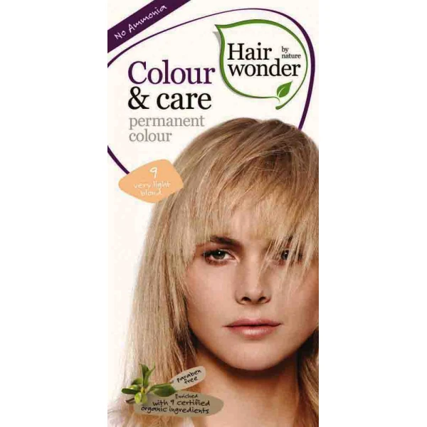 Vopsea de par Colour  Care 9 Very light blond