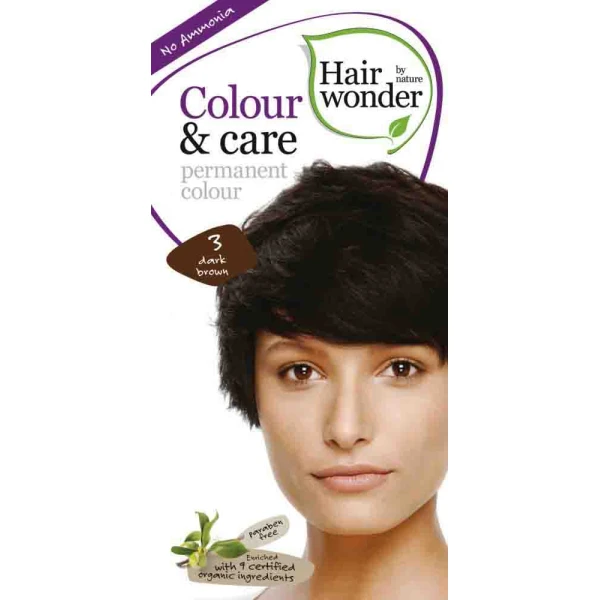 Vopsea de par femei Colour  Care Dark Brown 3