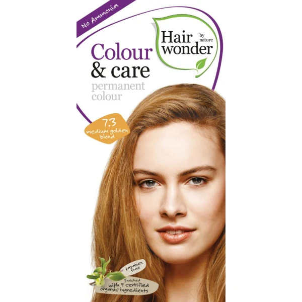 Vopsea de par femei Colour  Care Medium Golden Blond 7.3